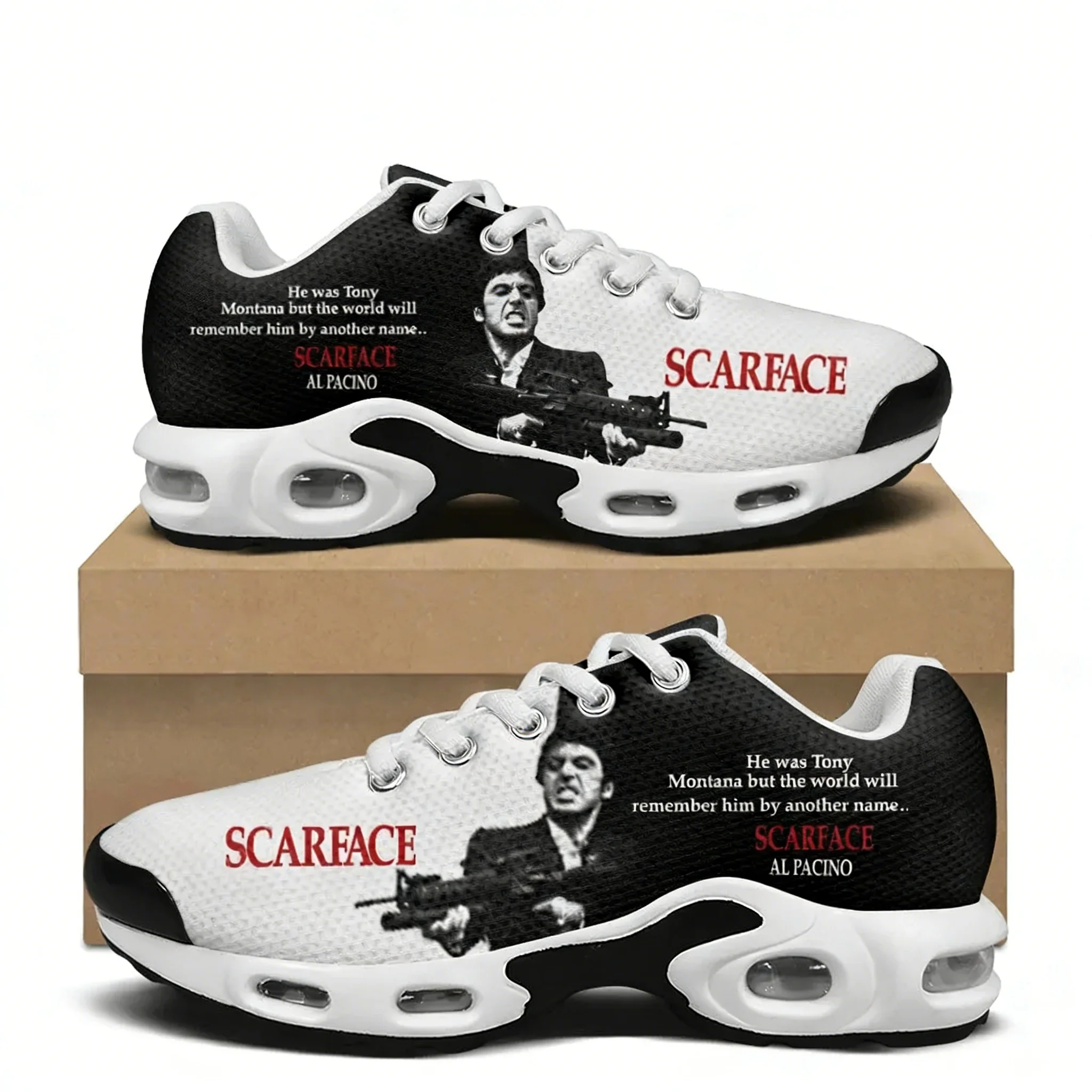 Running Gear For Women - Scarface Air Cushion Sneakers Hot Movie