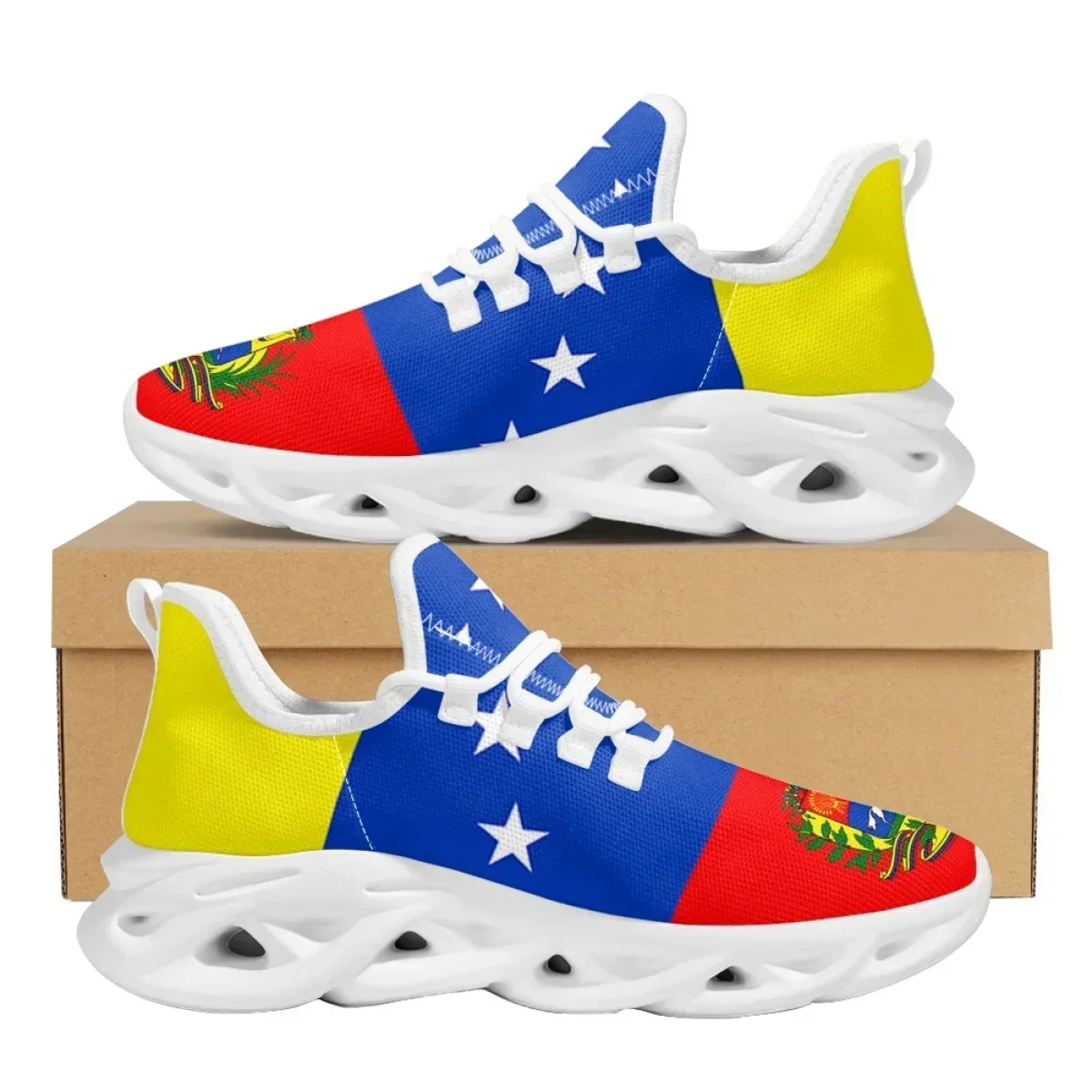 Running Gear For Women - Venezuela Flag Sneakers for Womens Mens