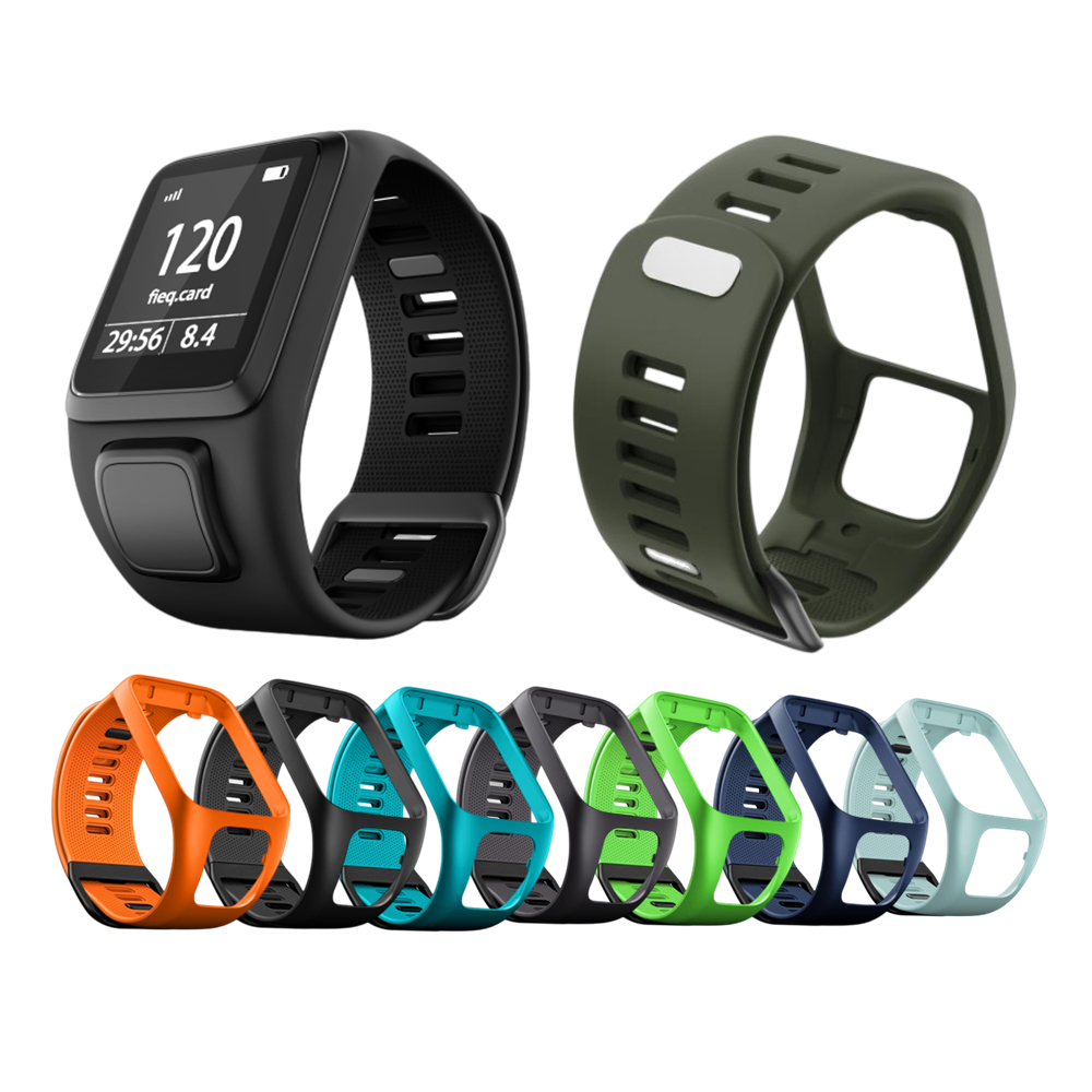 Runners Gear - One-Piece TPU Strap For TomTom Runner