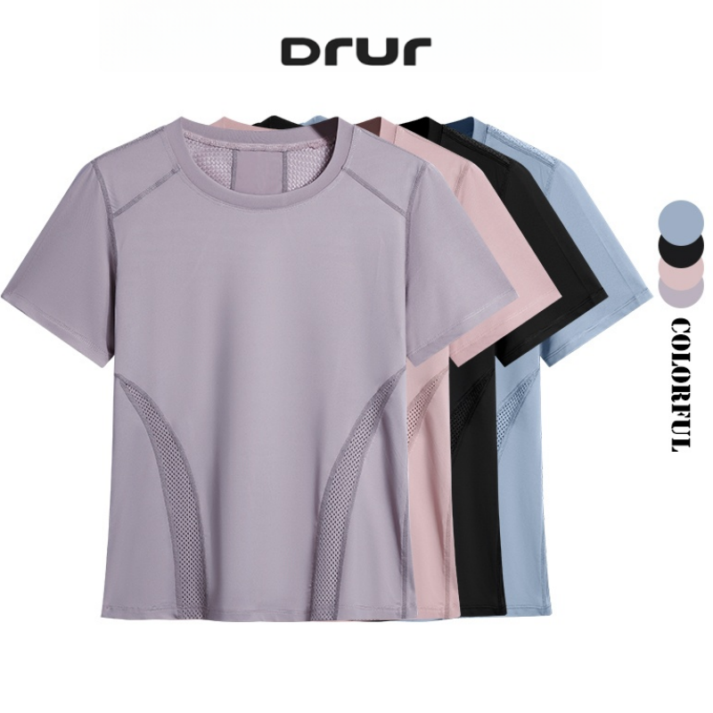 Running Gear For Women - DRUR Summer Lightweight Running T Shirt