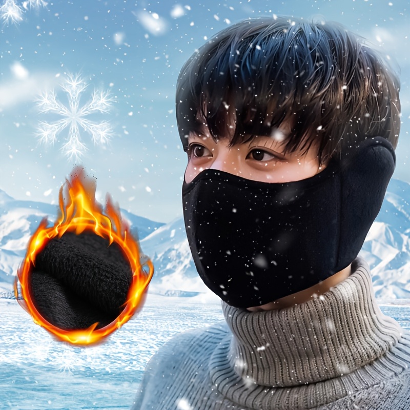 Running Gear For Cold Weather - 1PC Winter Cycling Antifreeze Face Mask