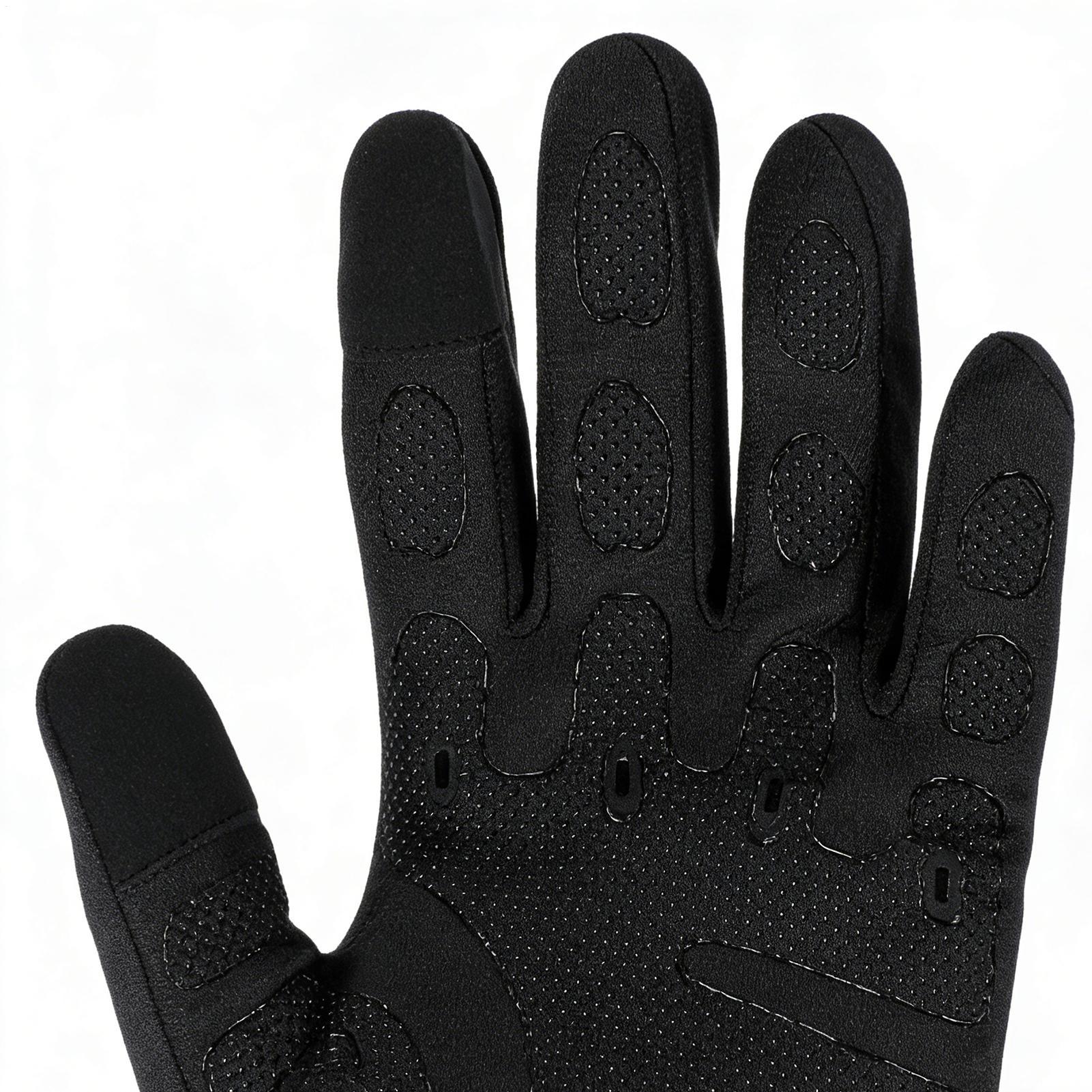 Running Gear For Cold Weather - Warm Cycling Gloves Full Finger Cold