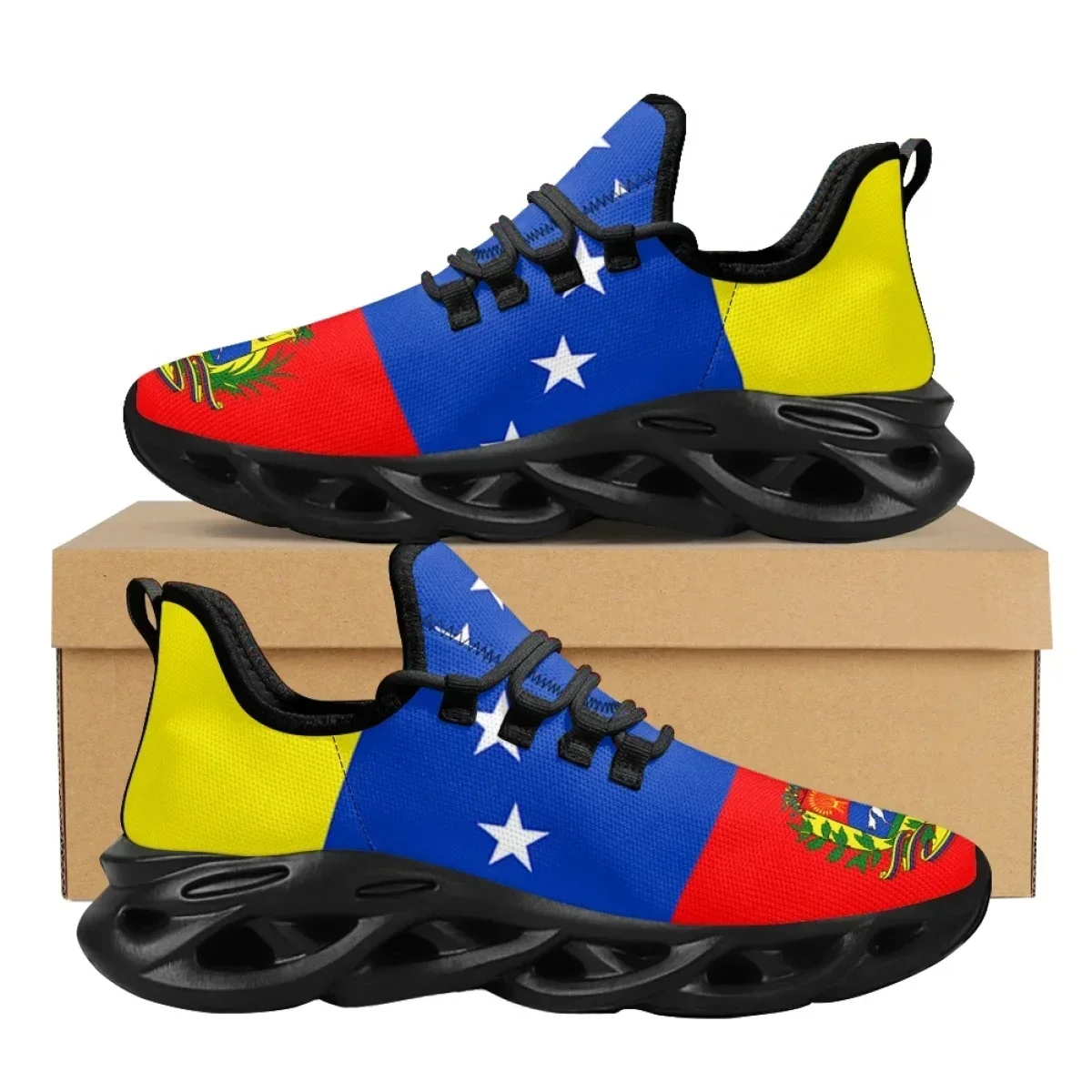 Venezuela Flag Sneakers for Wo - Running Gear For Women ulasan dan harga