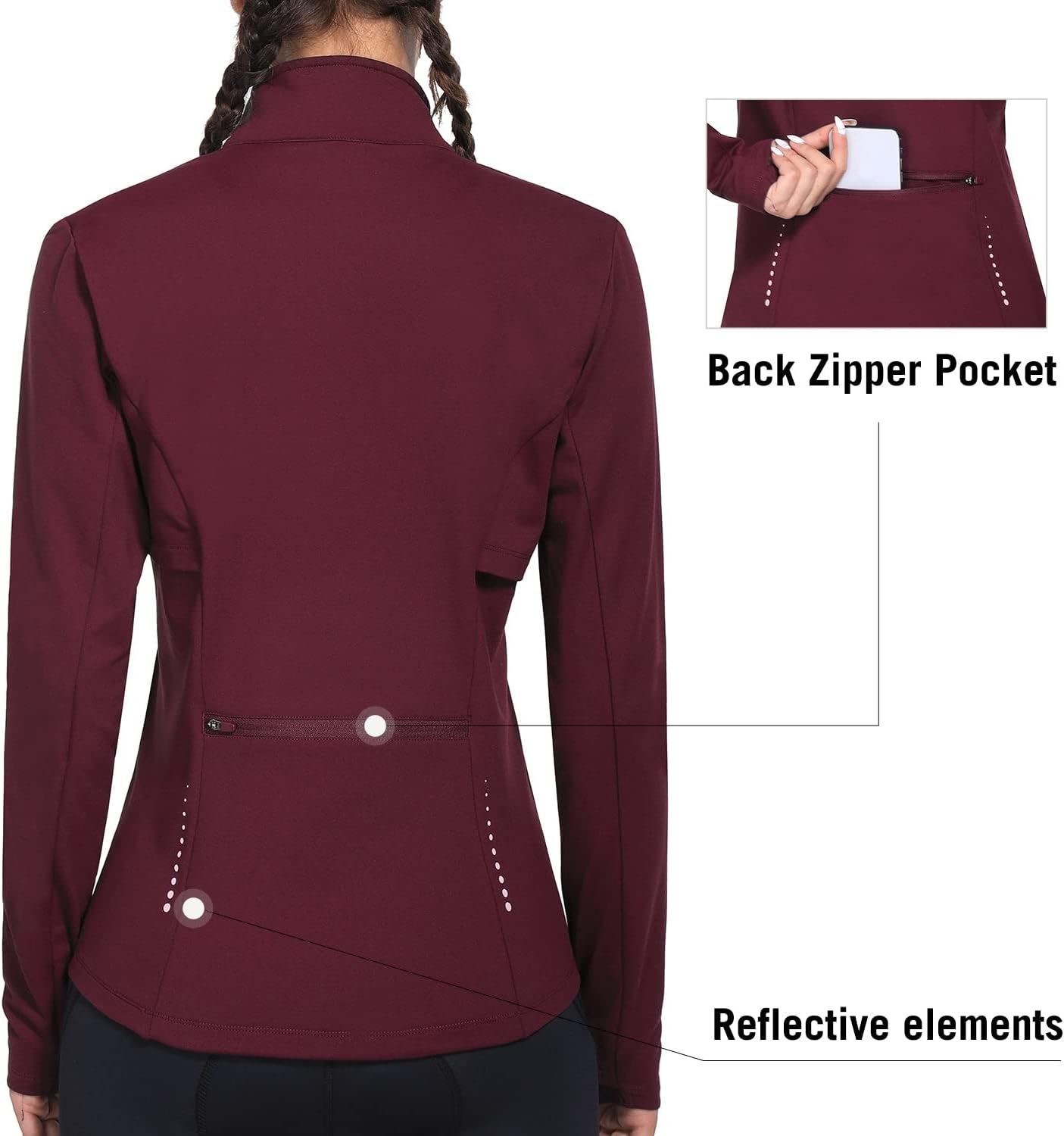 Women's Winter Cold Weather Fu - Running Gear Plus Size ulasan dan harga