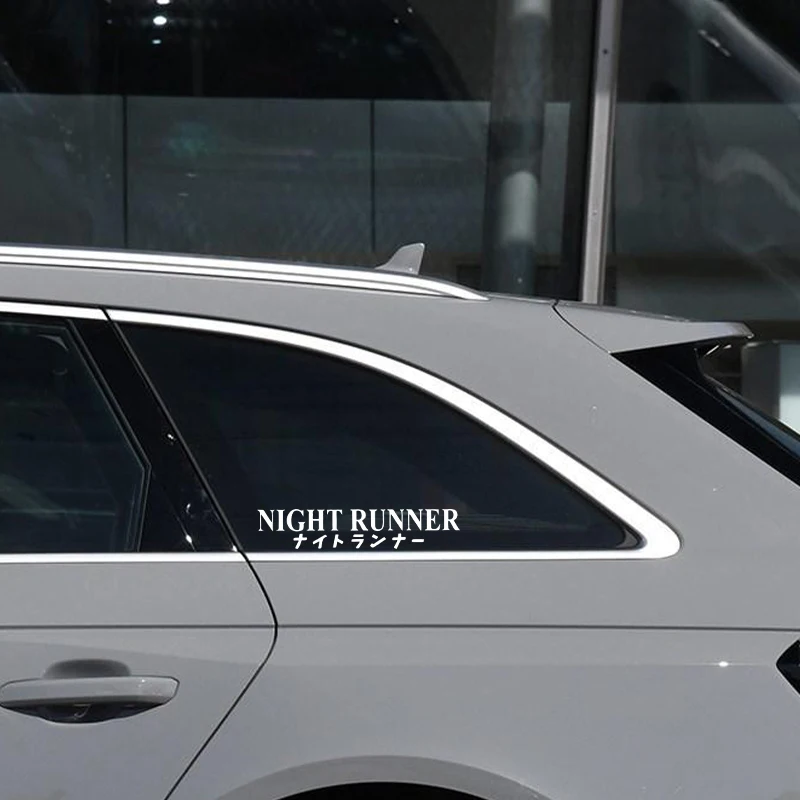 20x4CM Car Sticker NIGHT RUNNE - Runners Gear ulasan dan harga
