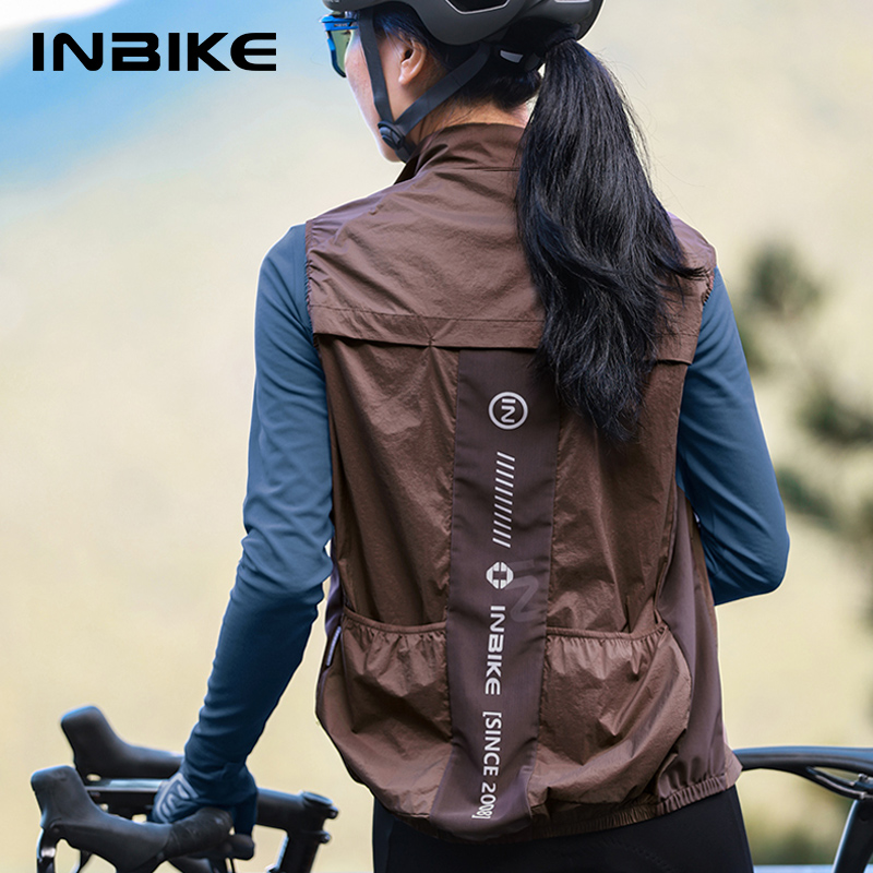 INBIKE Women's Cycling Vest Sl - Running Gear Reflective ulasan dan harga