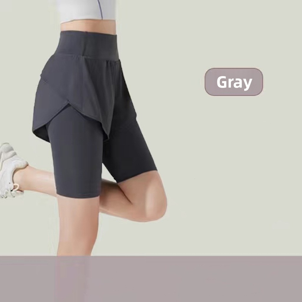 Women 2 in 1 Running Shorts Qu - Running Gear For Women ulasan dan harga