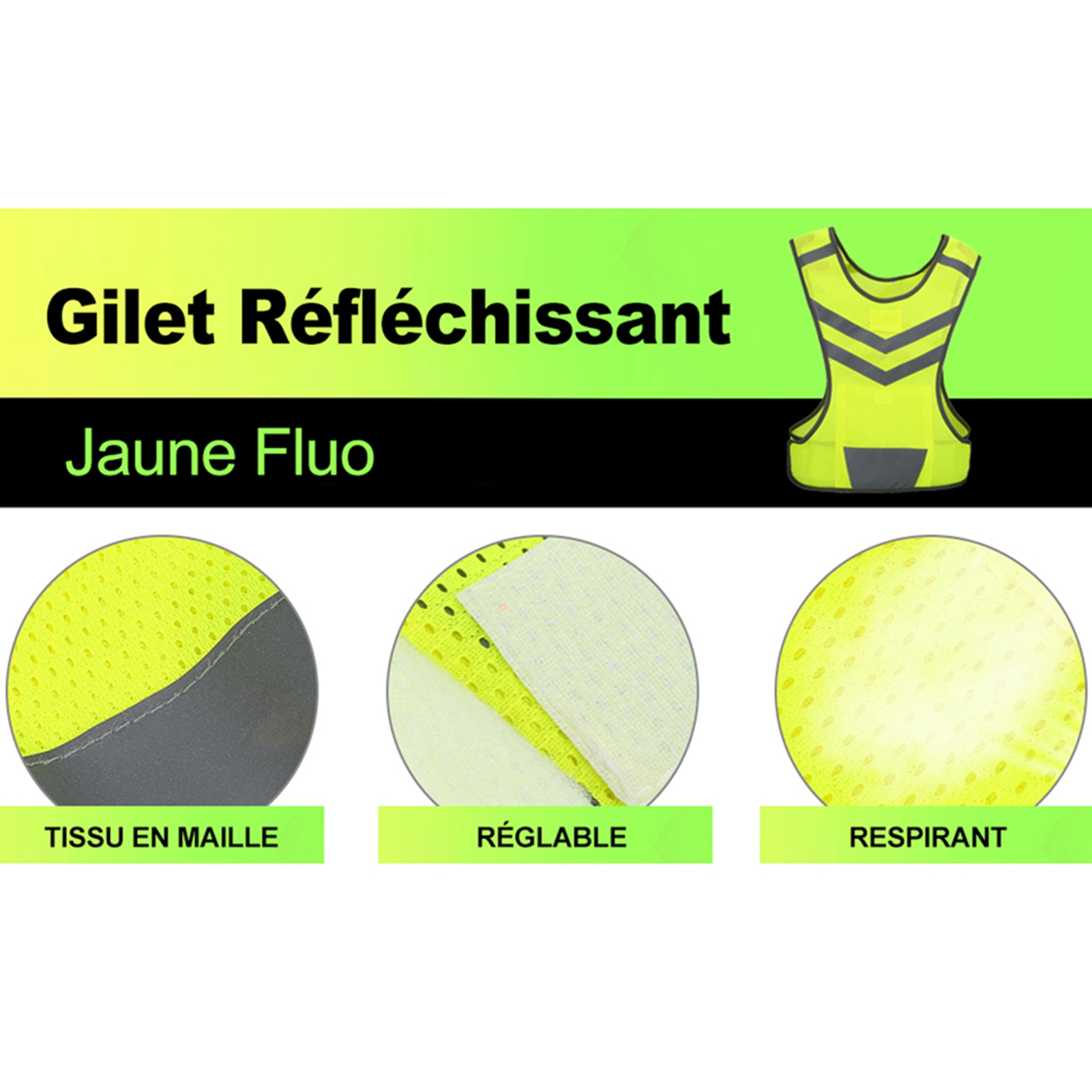 High Visibility Adjustable Ref - Running Gear Reflective ulasan dan harga