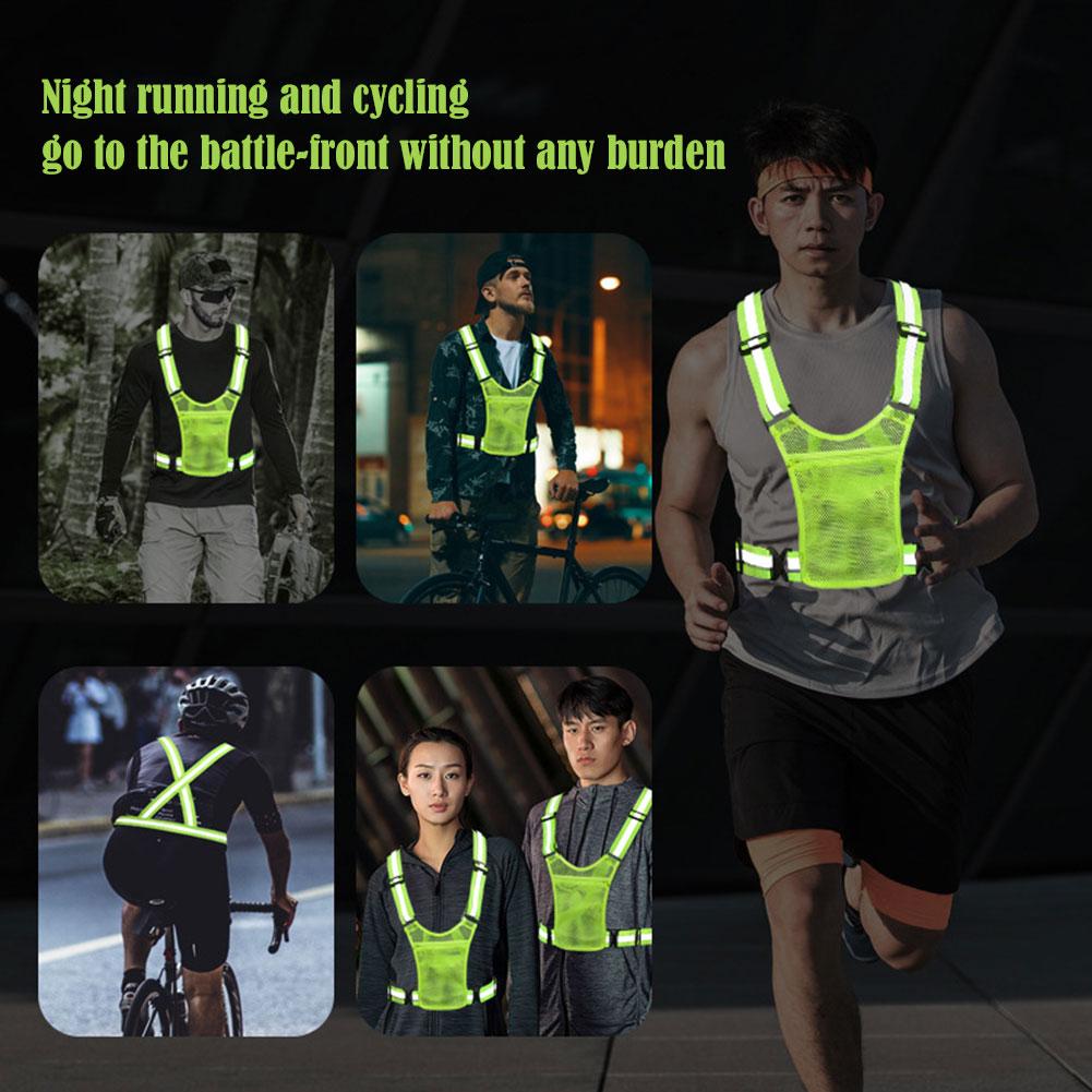 Reflective Safety Vests Lightw - Running Gear Reflective ulasan dan harga