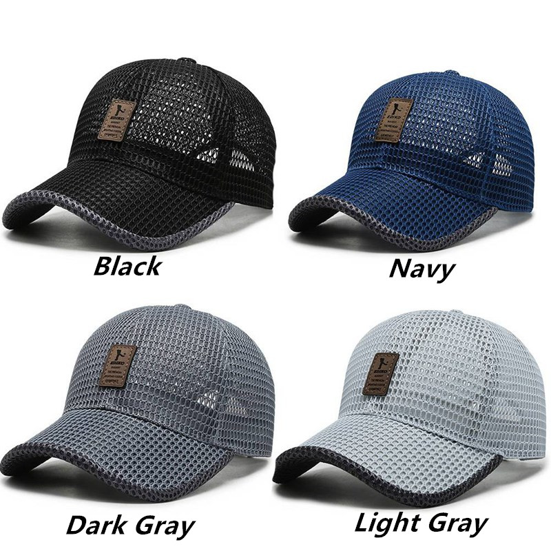 Full Mesh Quick Drying Summer  - Running Cap Mesh ulasan dan harga