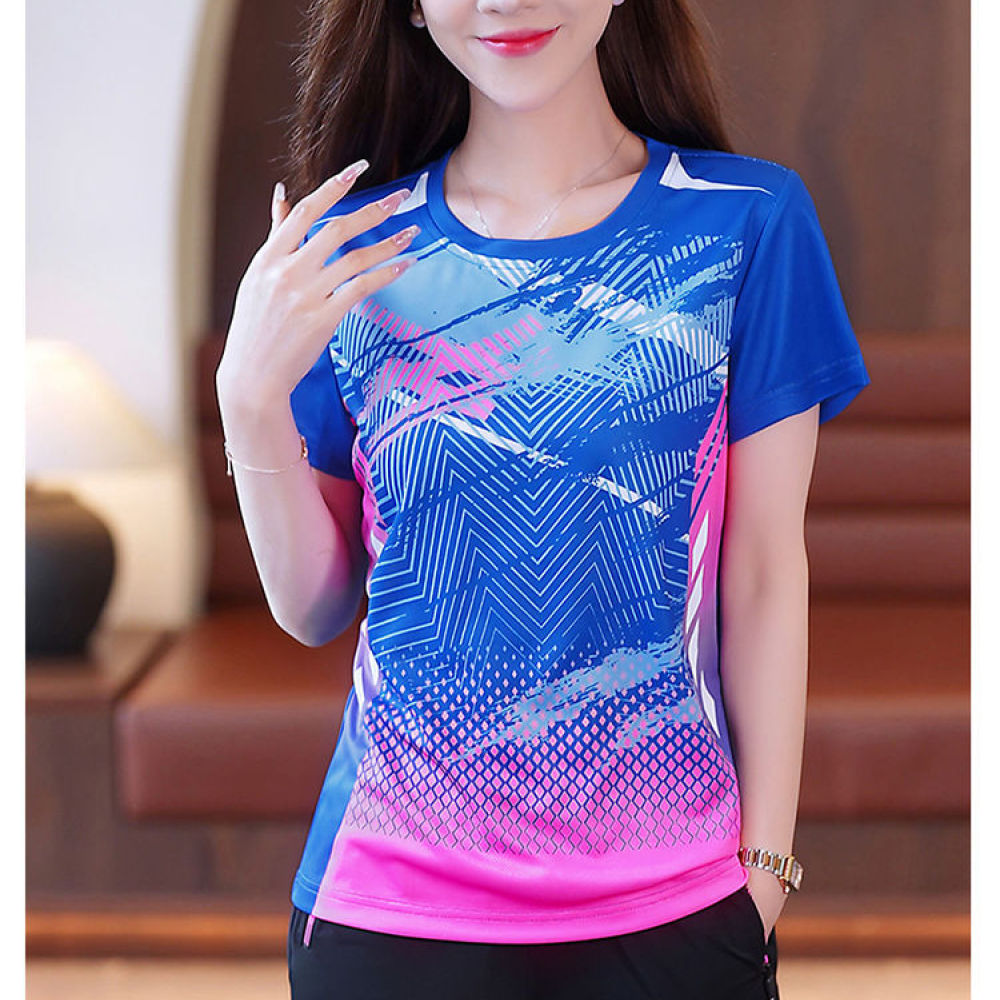 Ladies Quick Drying Short Slee - Running Gear Plus Size ulasan dan harga