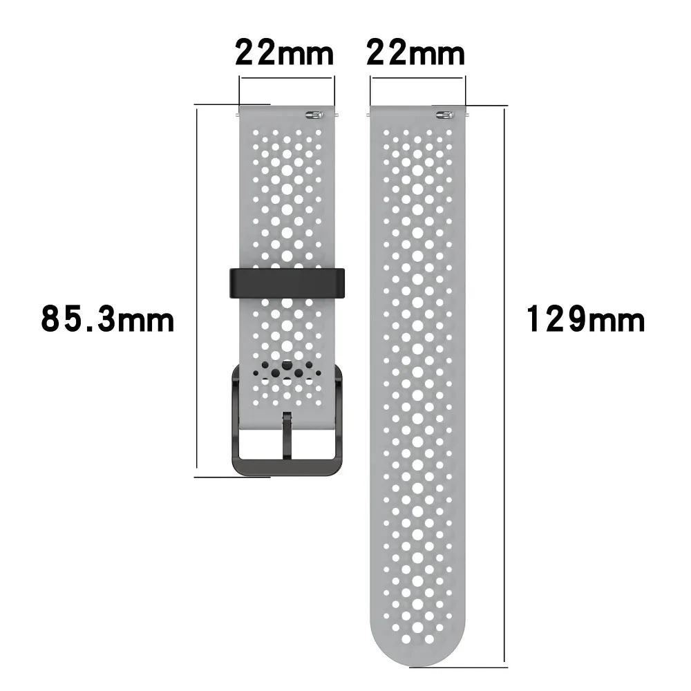 20/22mm Silicone Strap for Hua - Runners Gear ulasan dan harga