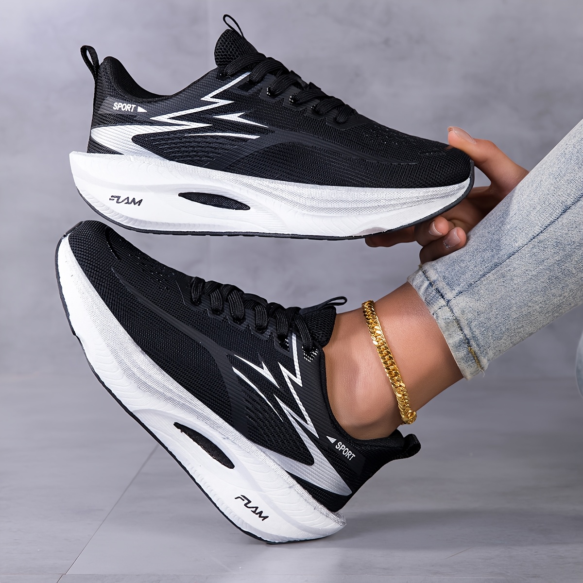 Women Sneakers Shoes Breathabl - Running Gear For Women ulasan dan harga