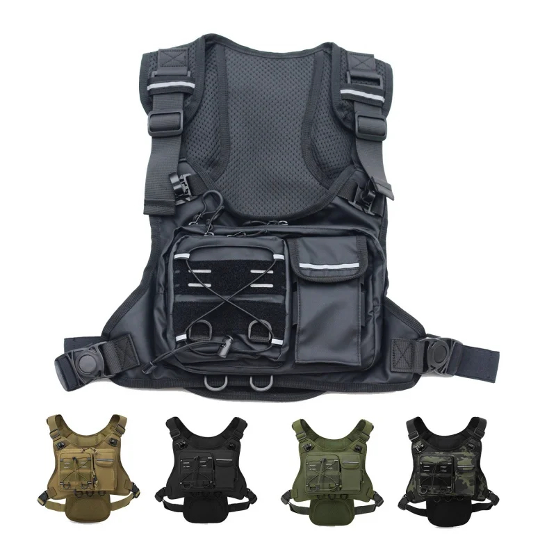 ​High-Quality Tactical Vest Ch - Running Gear Reflective ulasan dan harga