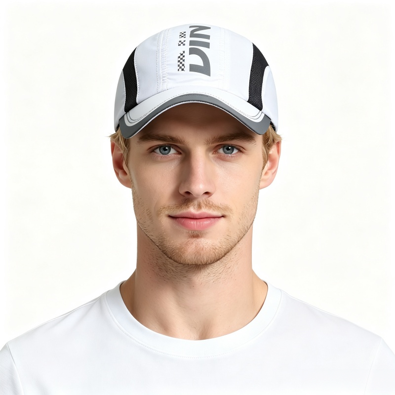 Quick Dry Sport Cap Men Lightw - Running Cap Mesh ulasan dan harga