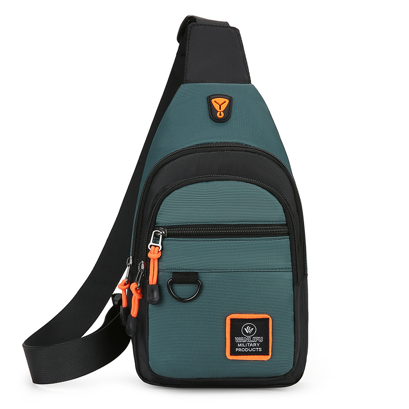 Casual Men Chest Bag Nylon Sma - Running Gear To Hold Phone ulasan dan harga