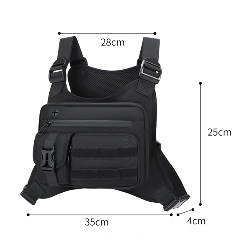 Tactical Chest Rig Bag Men Wat - Running Gear Outdoor ulasan dan harga