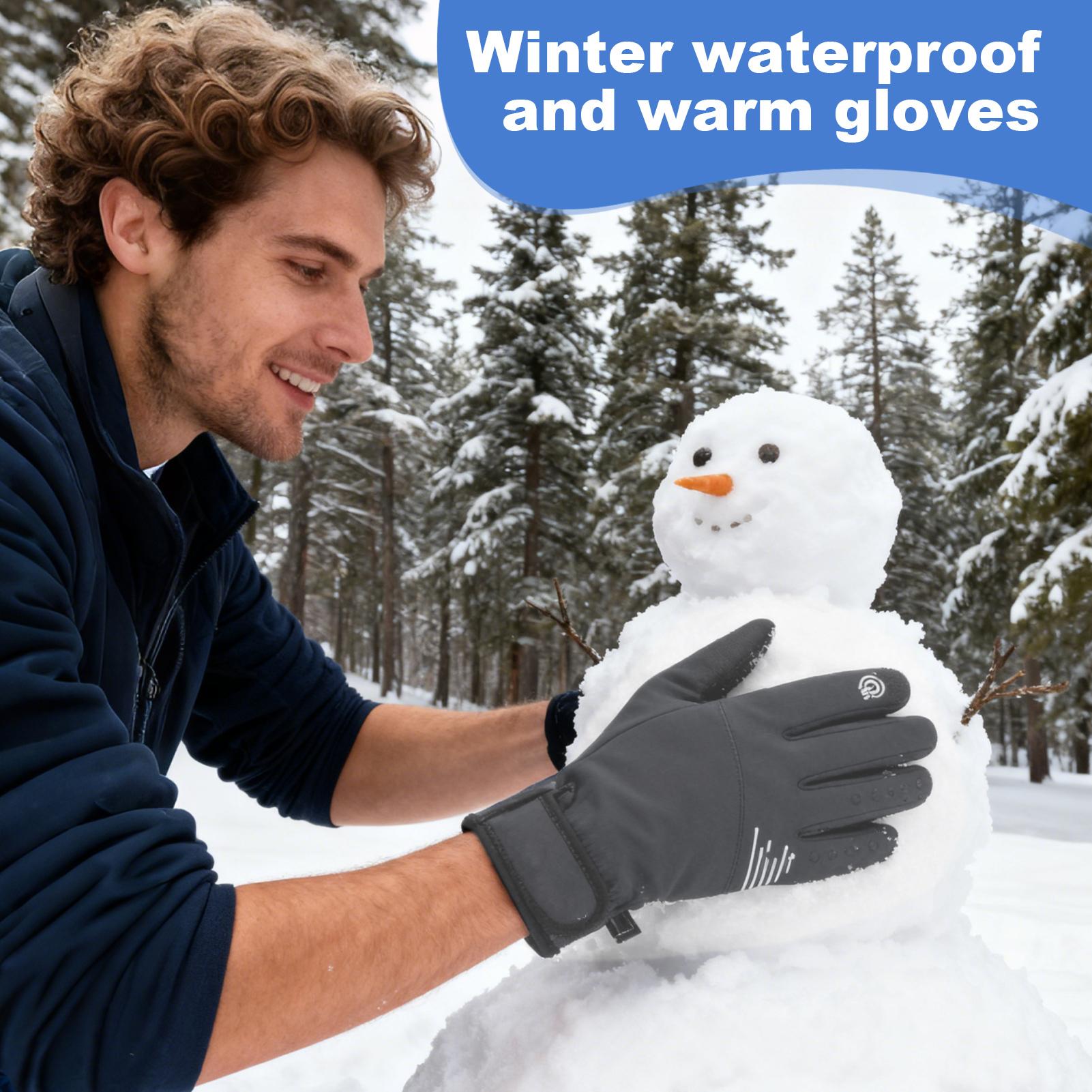 Winter warm Gloves Windproof T - Running Gear For Cold Weather ulasan dan harga