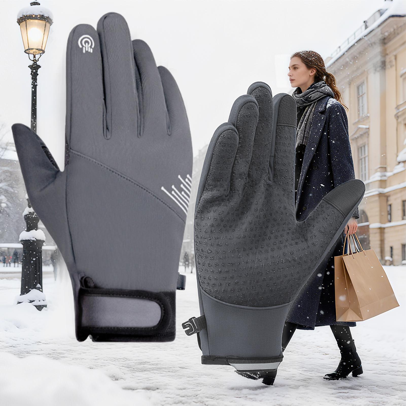 Winter warm Gloves Windproof T - Running Gear For Cold Weather ulasan dan harga