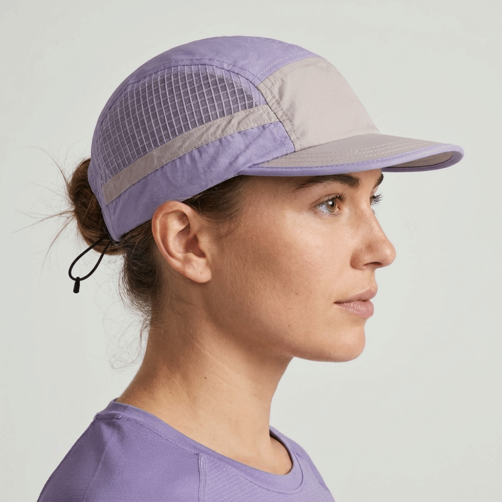 Color-Blocked Quick-drying Bas - Running Cap Mesh ulasan dan harga