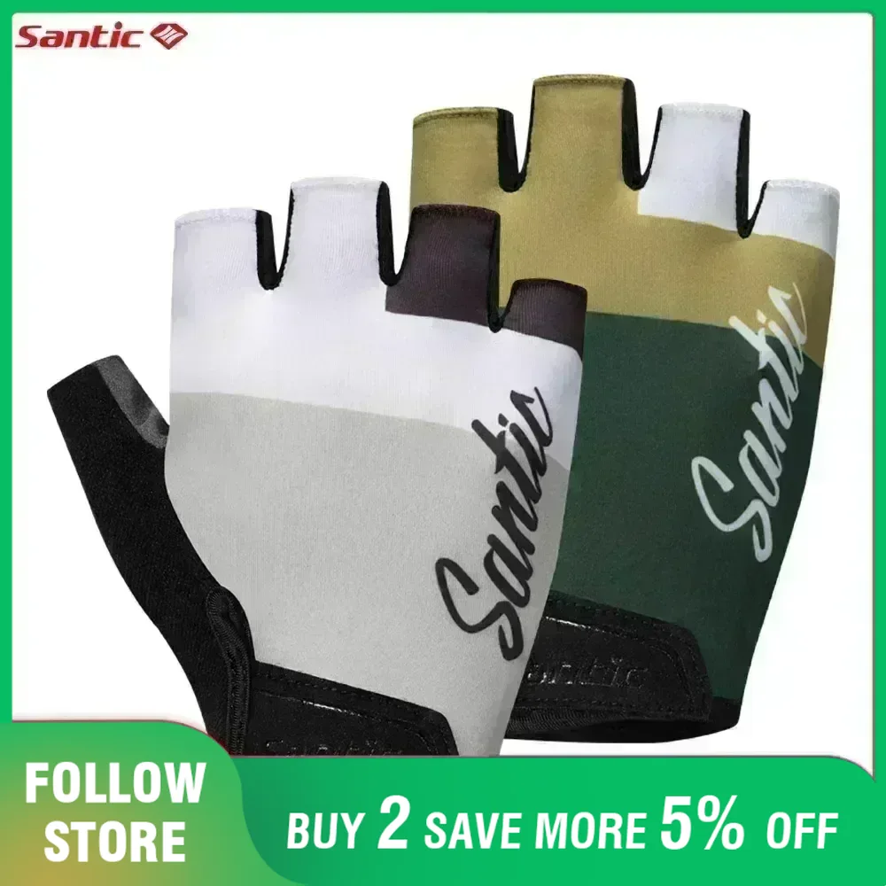 Santic Unisex Half Cycling Glo - Running Gear Outdoor ulasan dan harga