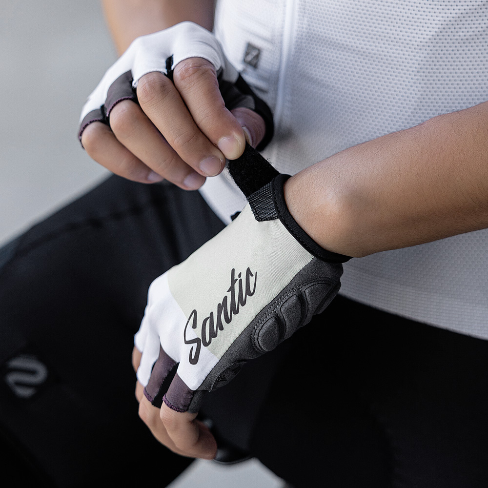Santic Unisex Half Cycling Glo - Running Gear Outdoor ulasan dan harga