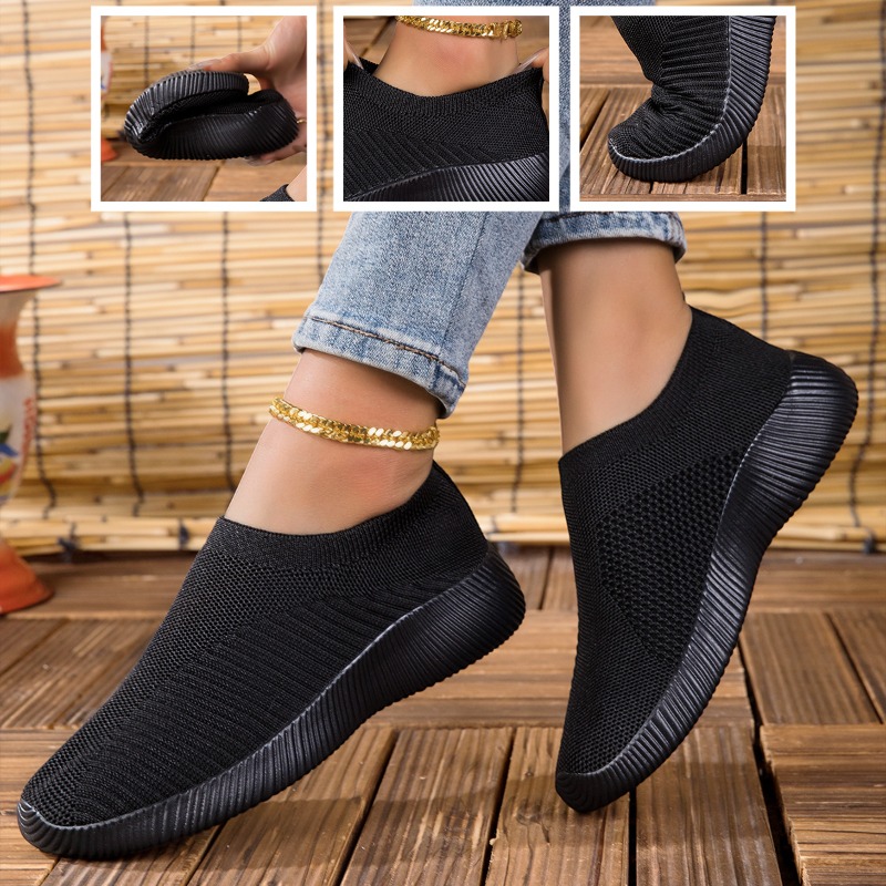 Women's Sneakers Breathable Kn - Running Gear For Women ulasan dan harga