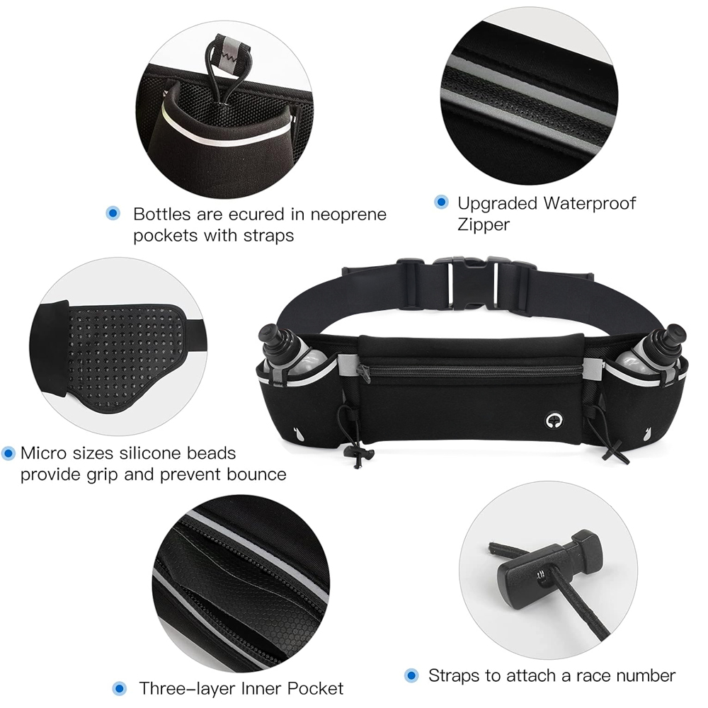 1PCS Running Belt with Water B - Running Gear To Hold Phone ulasan dan harga