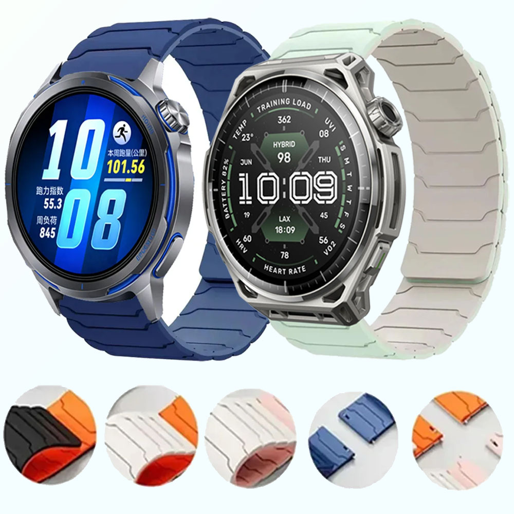 20mm 22mm Magnetic Silicone St - Runners Gear ulasan dan harga