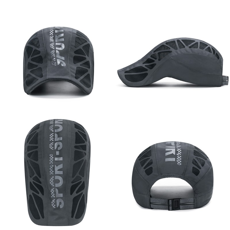 Summer Cool Breathable Mesh Qu - Running Cap Mesh ulasan dan harga