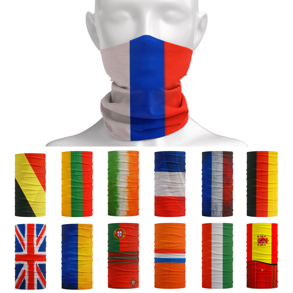 European Countries Face & Neck - Running Gear Outdoor ulasan dan harga