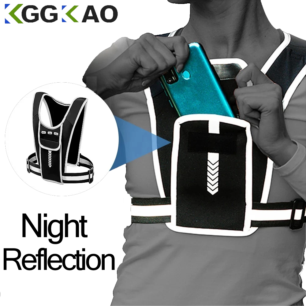 Running Vest Phone Holder for  - Running Gear Reflective ulasan dan harga