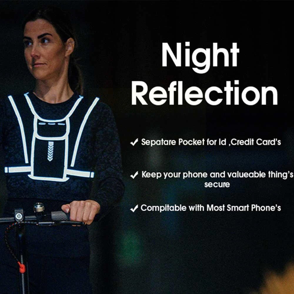 Running Vest Phone Holder for  - Running Gear Reflective ulasan dan harga