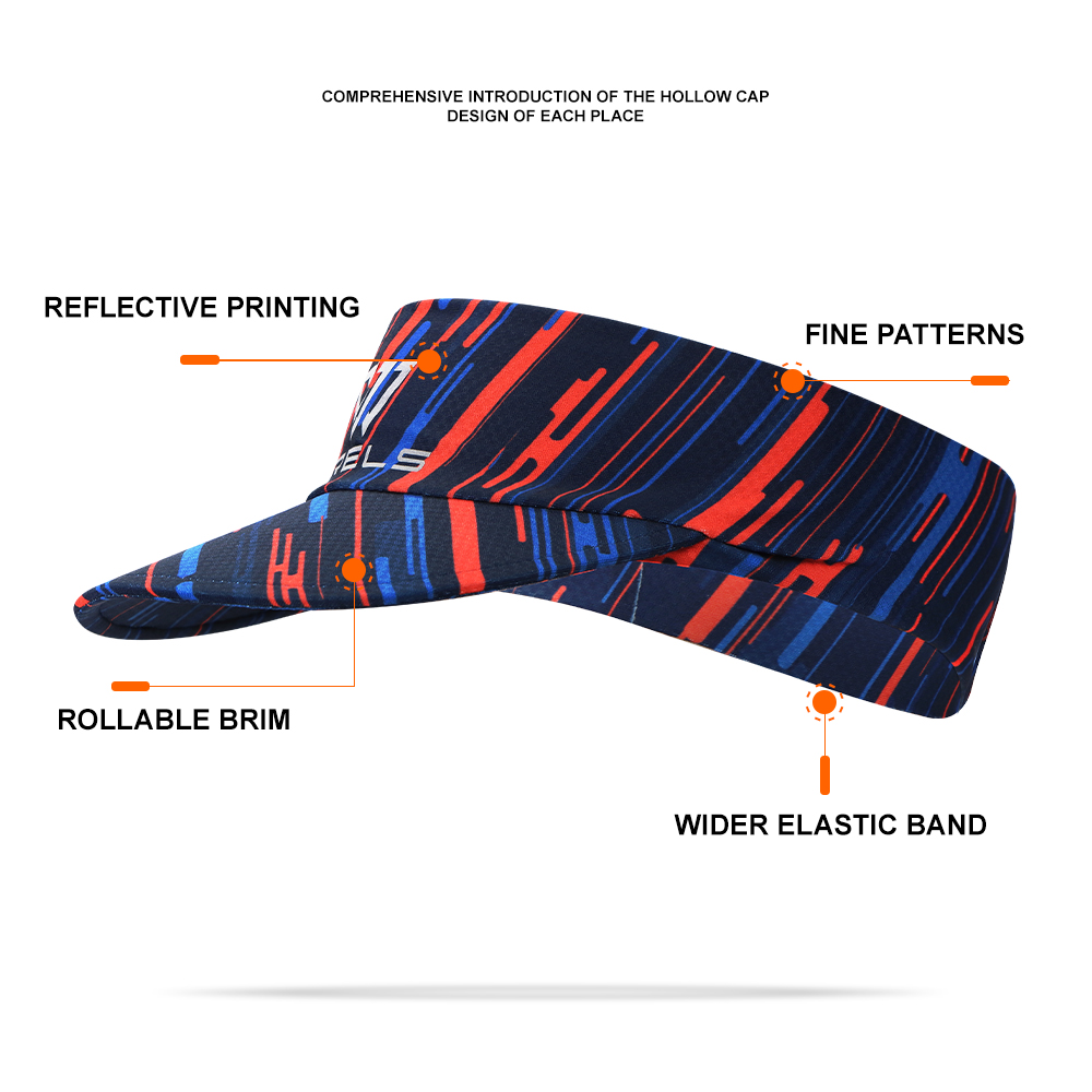 WRELS Cooling Stretchy Visor M - Running Cap Mesh ulasan dan harga